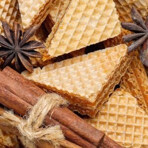 Trojhranky De luxe 180g s Vaječným likérom a posypom kokosu.